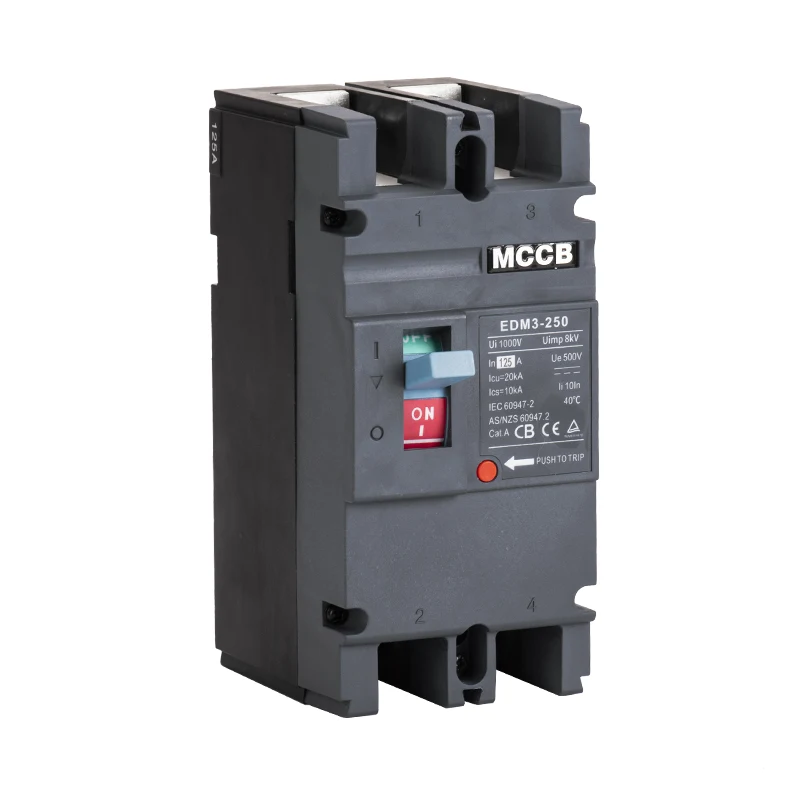 125A قاطع الدائرة DC500V MCCB