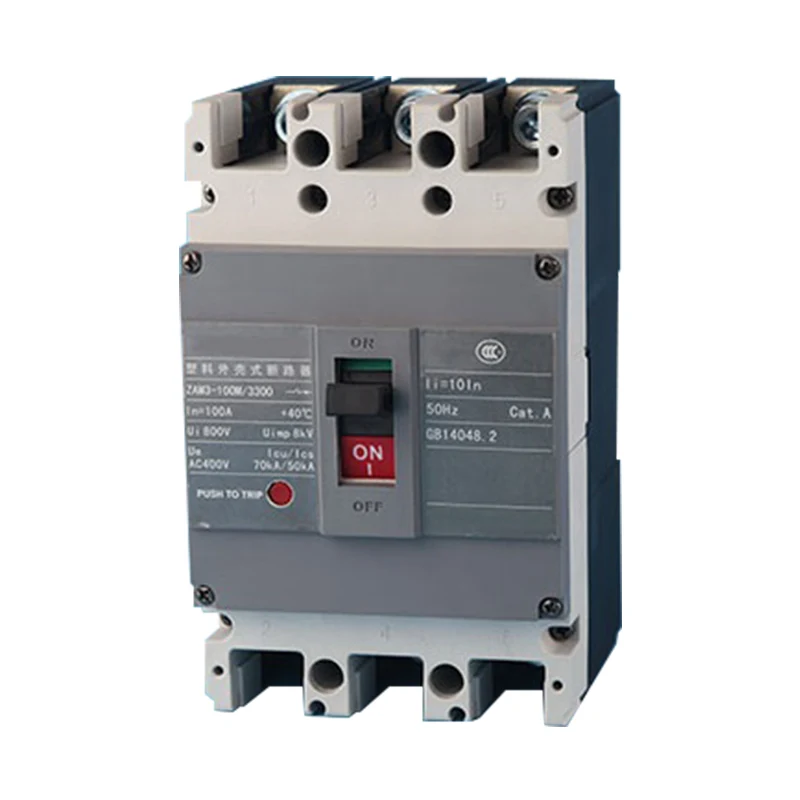 AC400V MCCB 125A 3 عمود