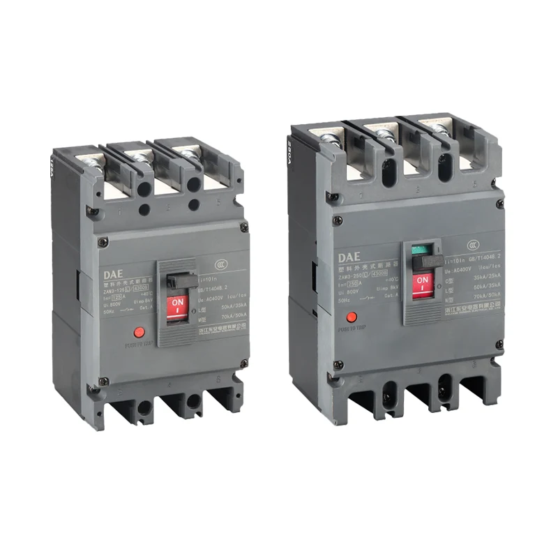 AC400V MCCB 630A 4 عمود