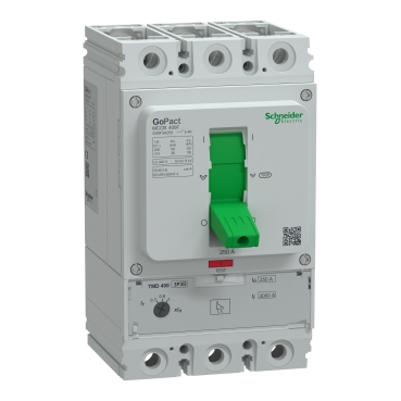 قاطع الدائرة MCCB 400-3 أعمدة-36KA في 415VAC