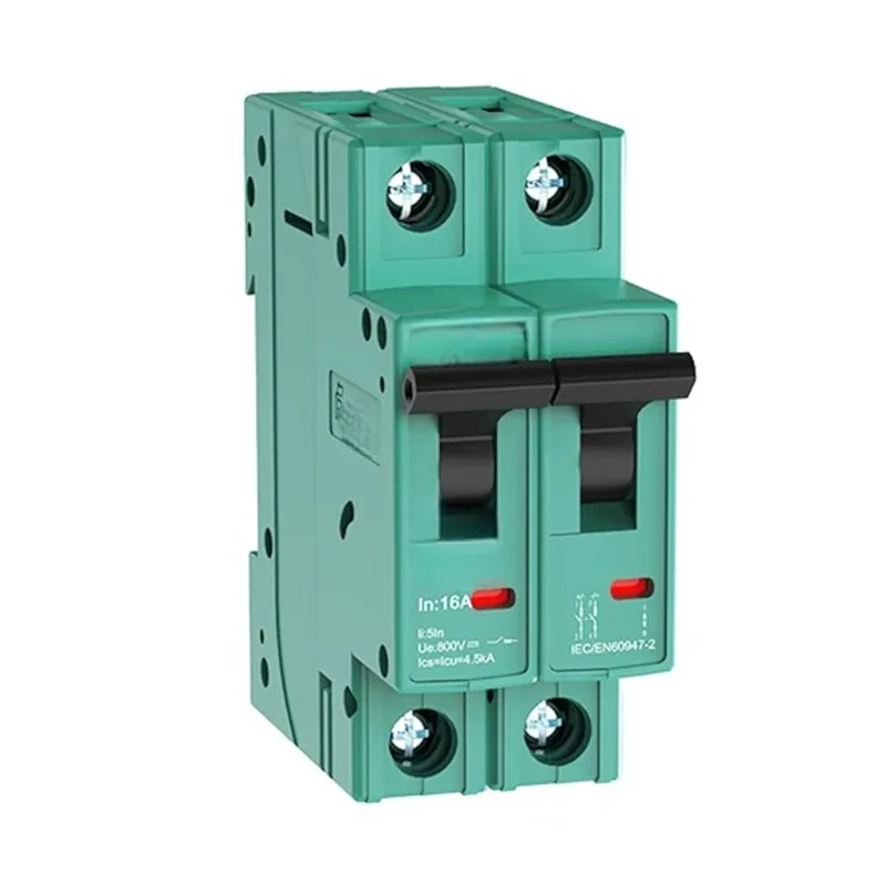 Solar 2P DC MCB Supplementary Protectors