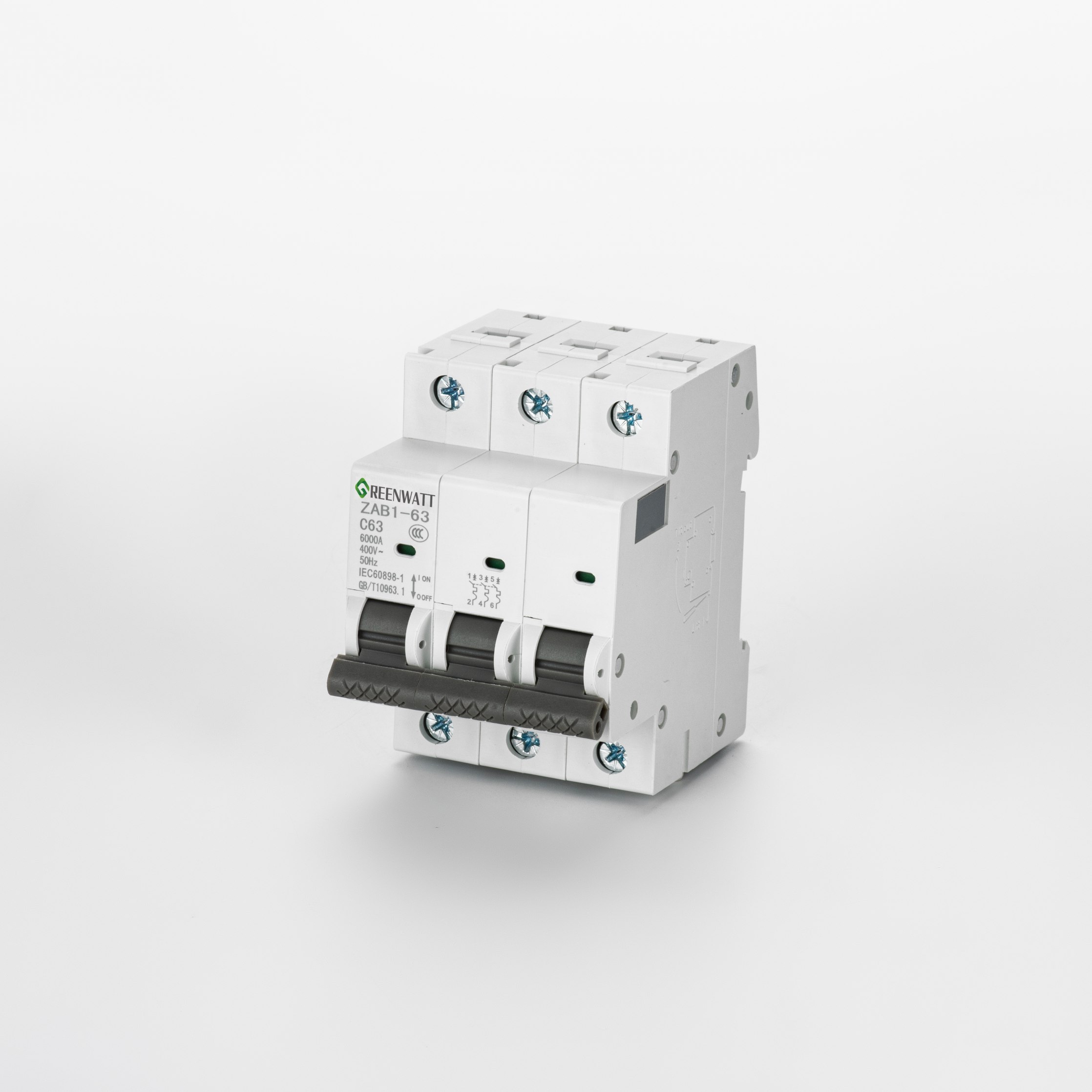 Reenwatt Zab1-63 3P AC قاطع الدائرة المصغرة | 63A 400V