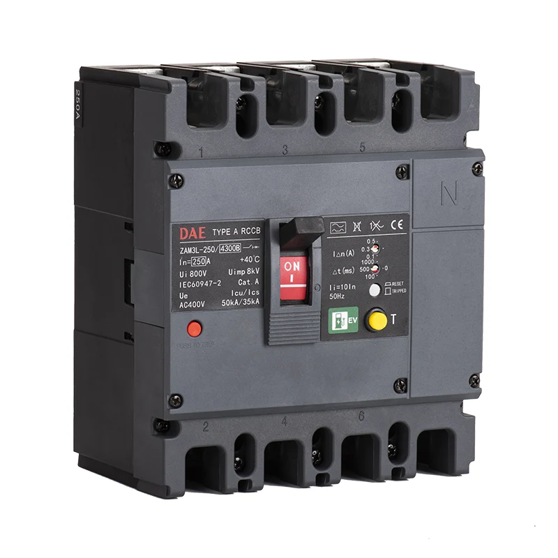Type-A RCCB لشاحن EV