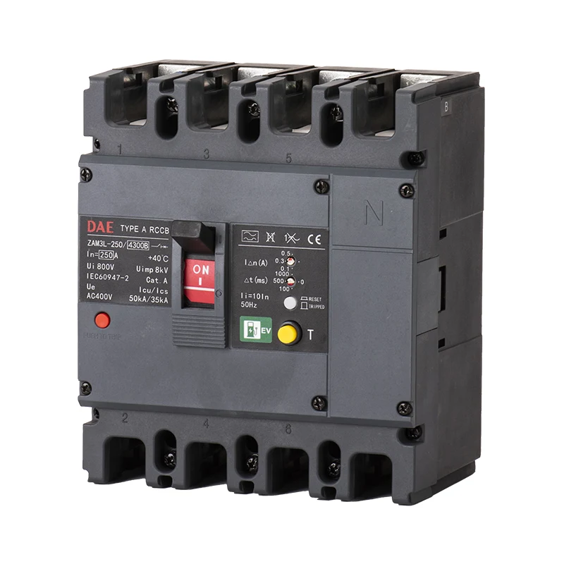 Type-A RCCB لشاحن EV 3 القطب